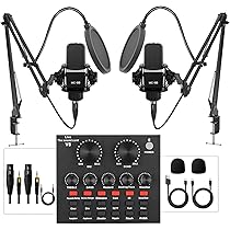 Amazon | ポッドキャスト機器バンドル 2個セット オールインワン