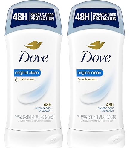 Amazon.co.jp: Dove Antiperspirant Deodorant, Original Clean, 2.6