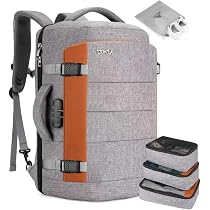 Amazon.co.jp: [Tzowla] 40L 旅行用ラップトップバックパック 機内
