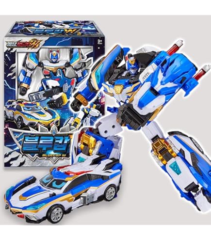 Amazon | メタルカードボットS ブルーコップ トリニティ 車 ロボット