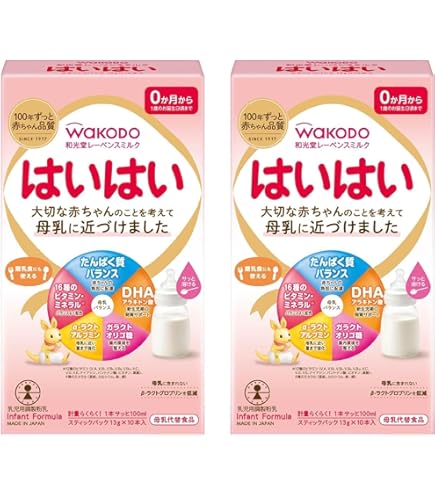 Amazon.co.jp: 和光堂 レーベンスミルクはいはい810g + はいはい