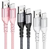 iPhone 充電 ケーブル 2M 3本セット NINGKPOW【C89コネクタ/ MFi認証】ライトニングケーブル iPhone 充電器 ケーブル 急速充電 データ転送 lightning ケーブル iPhone ケーブル アイホン充電ケーブル 超