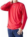 ティーシャツドットエスティー 長袖Tシャツ 長袖 無地 6.2oz メンズ