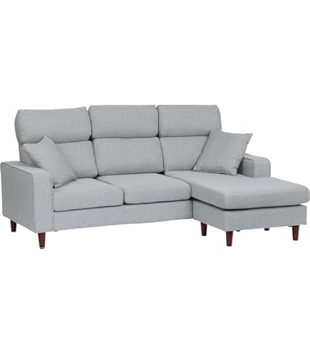 Amazon.co.jp: 関家具(Sekikagu) 3人掛ソファ アイボリー ファブリック