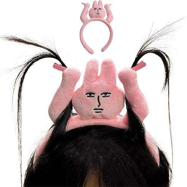 Amazon.co.jp: ヘアバンドクリップが髪をつかむ、面白いぬいぐるみ