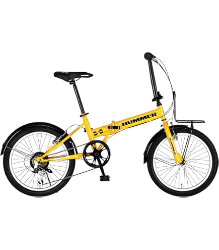 Amazon | HUMMER ノーパンク16インチ折畳自転車WH | 岸田産業