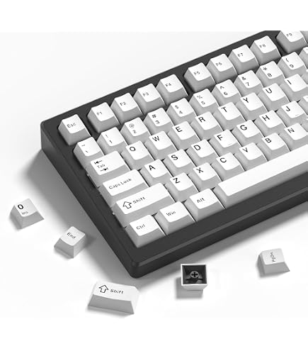 Amazon.co.jp: DrunkDeer A75 キーキャップセット 82キー PBT キー