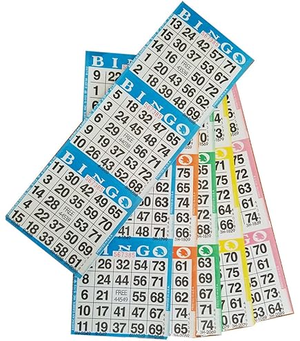 Amazon.co.jp: AmericanゲームゲームBingoペーパーカード – 3カード 