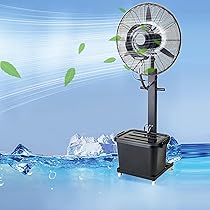 キャンプ扇風機 ミストファン 7L 水タンク 照明付き 左右揺れ 360° Amazon | キャンプ扇風機 ミストファン 7L 水タンク 照明付き