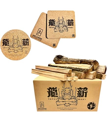Amazon.co.jp: 【お試しに最適】みんなの薪 小サイズ 広葉樹ミックス
