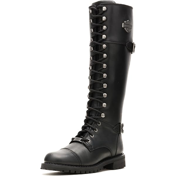 Amazon.co.jp: Harley-Davidson Women's Eda Motorcycle Boot, Black