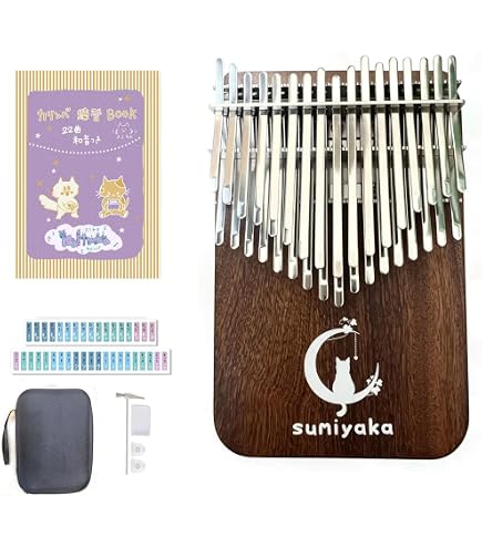 Amazon.co.jp: seeds カリンバ 41キー 軽量 親指ピアノ 初心者セット