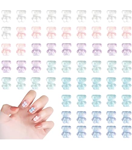 Amazon | ネイルパーツ くま 20個セット クマ ネイルパーツ 可愛い