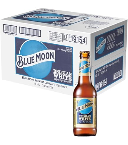 Amazon.co.jp: ブルームーン ビール 330ml 缶 6本 輸入元 白鶴酒造