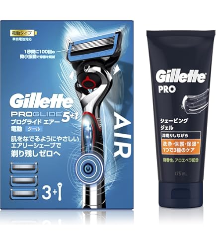 Amazon.co.jp: P&G プログライドエアー 電動5Bホルダー替刃6個付