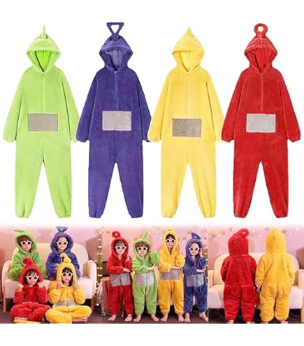 Amazon | テレタビーズ 着ぐるみ パジャマ 連体服 子供 テレタビーズ