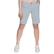 Superdry Women's City Chino Short, Blue 