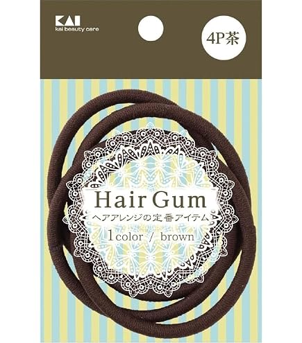 Amazon | モビロンゴム ヘアゴム I42- からまないゴム 約150本 ヘア