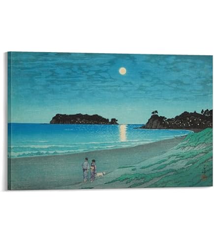 Amazon.co.jp: 川瀬巴水 【 芝増上寺 】 版画 大判ポスター