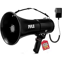 Amazon.co.jp: Pyle パイル 50W メガホン 拡声器】1097mまで声が届く