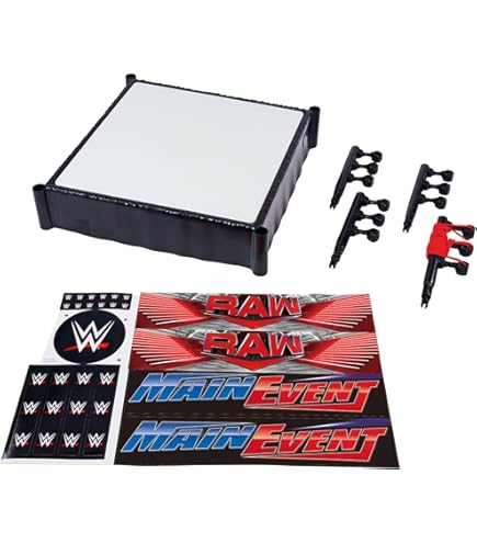 Amazon.co.jp: WWEナックルクランチャーミニメイヘムリングバンドル