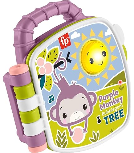 Fisher-Price JFD92 Infant Purple Monkey Walker : Amazon.sg: Toys