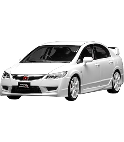 Amazon | ignition model 1/18 ホンダ CIVIC (FD2) TYPE R White 完成