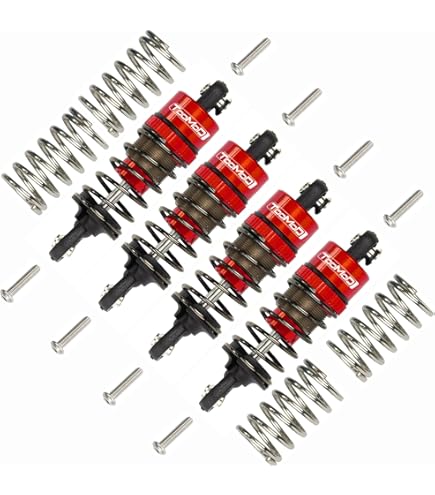 Amazon | Yeah Racing CK-TT02RD アルミ変換キット レッド