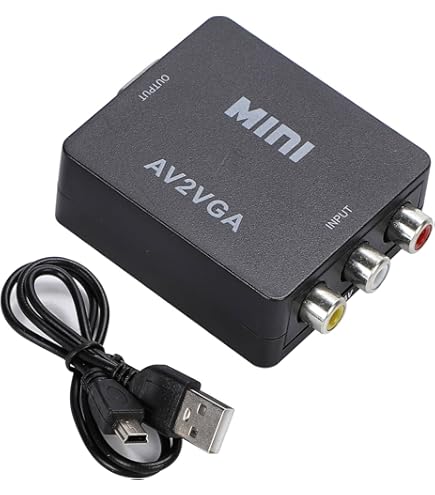 TV Sビデオ 3 RCA PC コンピュータ AV アダプタケーブル Amazon | Like-You VGAからRCAケーブル、VGA から TV Sビデオ 3