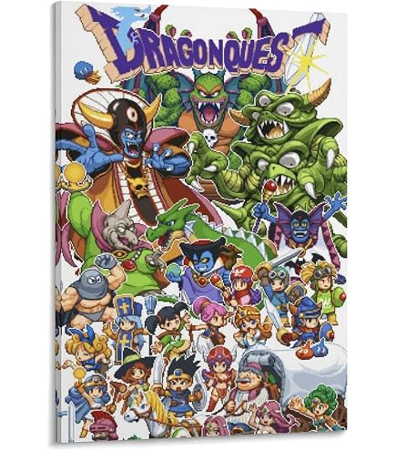 Amazon.co.jp: ドラゴンクエスト3リメイクゲームポスター ポスター装飾