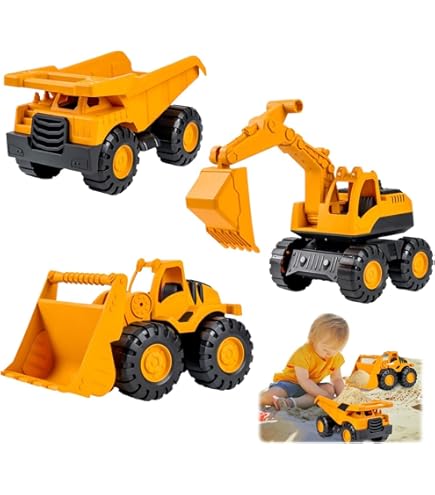 Amazon.co.jp: はたらく ぼくらの建設車（4個入）22893 働く車