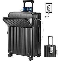 Amazon | [RoamRover] スーツケース フロントオープン 機内