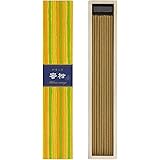 日本香堂(Nippon Kodo) かゆらぎ 蜜柑 スティック 40本入 香立付 ホワイト 40個 (x 1)