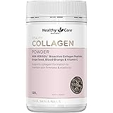 Healthy Care Beauty Collagen Powder 120g | With VERISOL bioactive collagen peptides, grape seed, blood orange & vitamin C