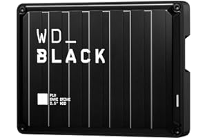 WD_BLACK 6TB P10 Game Drive, Portable External Hard Drive, Works with Playstation, Xbox, & PC - WDBZ7D0060BBK-WESN