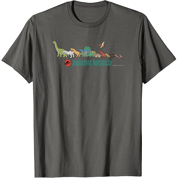 Amazon | ジュラシック・ワールド RAPTOR&MOSASAURUS Tシャツ | T