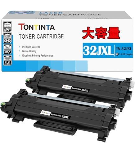 Amazon.co.jp: 【Amazon.co.jp限定】ブラザー用 TN32JXL TN-32JXL 【2