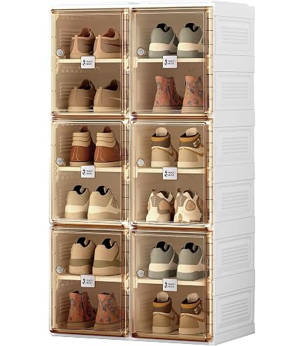 Amazon｜【3段超スリムシューズラック】幅65cm 靴箱 下駄箱 省スペース