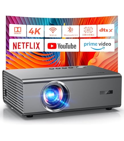 Amazon.co.jp: Faminode プロジェクター 4K対応 フルHDホーム