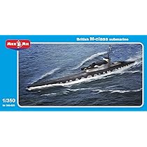 潜水艦モデル 約30cm M級潜水艦 30.5cm砲搭載 (第1次大戦) (プラモデル) - ホビー