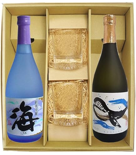 Amazon.co.jp: 〔セット商品〕芋焼酎 くじらのボトル + くじら黒麹 +