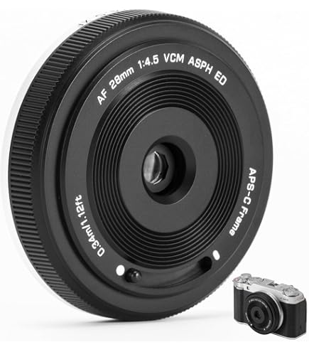 Amazon.co.jp: Viltrox AF28mm F4.5 AIR VCM ASPH ED Eマウント