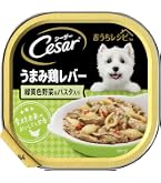 シーザー トレイ 成犬用 おうちレシピ 100g×120個　コク旨ビーフ Amazon.co.jp: シーザー トレイ 成犬用 おうちレシピ 100g×24個 コク旨