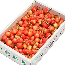 Amazon.co.jp: 山形県産 ご家庭用 さくらんぼ 佐藤錦 1kg (Mサイズ