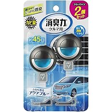 Amazon クルマの消臭力 クリップタイプ 車用 ベルガモット スカッシュ 3 2ml 2個セット 車 消臭剤 消臭 芳香剤 消臭力 ドラッグストア