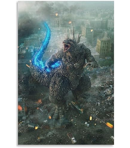 Amazon.co.jp: 映画「ゴジラ-1.0」ポスター「ゴジラ」の生誕70周年記念