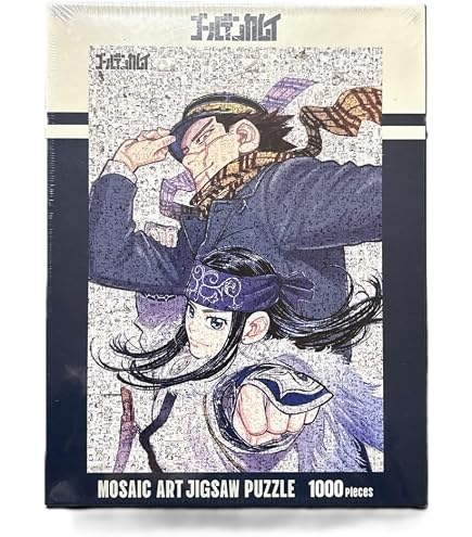 A2アートポスター & モザイクアートパズル　セット Amazon | ゴールデンカムイ モザイクアートパズル ジャンプフェスタ