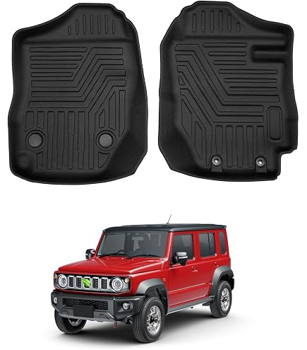 Amazon | スズキ ジムニーシエラ JB64/JB74 MTカー用 3Dフロアマット 2 