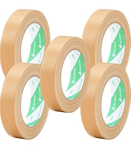 Amazon.co.jp: 養生・マスキングテープ カモイ 布テープ #6800 25mm