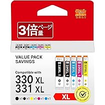 Amazon.co.jp: GPC Image Flex BCI-330XL BCI-331XL 5色セット